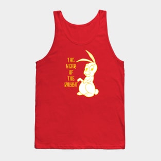 Year of the Rabbit Gold Tank Top